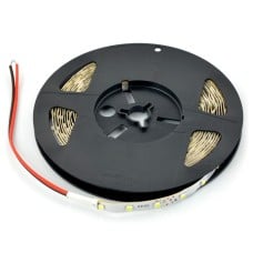 LED juosta SMD3528 IP20 4.8W, 60 diodų / m, 8mm, neutrali balta - 5m 