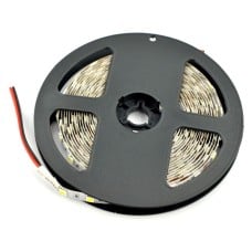 Strip LED SMD5050 IP20 14.4W, 60 LED/m, 10mm, warm white - 5m