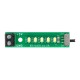 LED strip 5 x 5V diodes with screw connector - Kitronik 35172