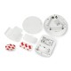 LED lempa ML9000B po spintele su jutikliniu jungikliu ir nuotolinio valdymo pulteliu 