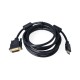 Lexton LXDVi105 DVI-D - HDMI cable 3m