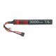 Li-Ion Titan 3000mAh 16C 2S 7.4V (lazda) - DEAN - 18x132mm