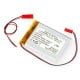 Li-Pol Akyga 1400mAh 1S 3.7V akumuliatorius - JST-BEC jungtis + lizdas - 63x50x4mm