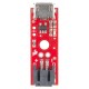 Li-Pol įkroviklio modulis 1S 3.7 V microUSB, SparkFun PRT-10217