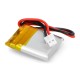 Li-Pol baterija Pimoroni 150mAh 3.7V - JST jungtis - 27x20.5x4.3mm