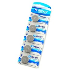 CR2032 lithium battery 3V Rocket - 5 pcs