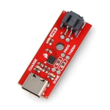 LiPo Charger Plus - Li-Pol 3.7 V akumuliatoriaus įkroviklis - USB C - SparkFun PRT-15217
