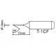 Soldering iron tip - type T-1CF bevel