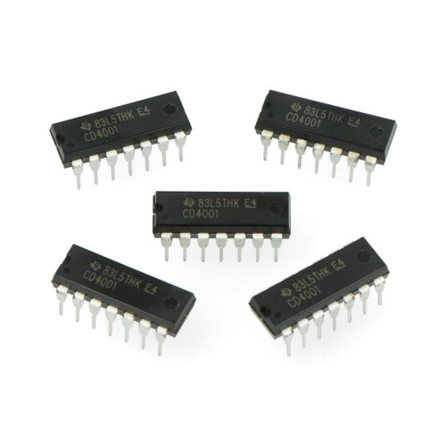 Loginė sistema CD4001BP 4xNOR - 5 vnt. 
