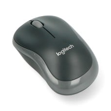 Logitech M185 Swift belaidė optinė pelė - pilka 