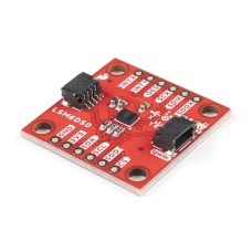 LSM6DSO, 3 ašių akselerometras ir I2C/SPI giroskopas, SparkFun SEN-18020