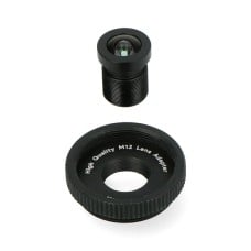 M12 lens 3.56mm with adapter for Raspberry Pi camera, ArduCam LN033