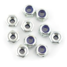 M2.5 Self-Locking Nuts - 10 pcs