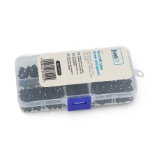 M3 nailono varžtų ir tarpiklių rinkinys - 180 vnt, - justPi