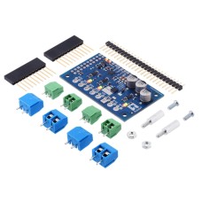 M3H550 – trijų kanalų DC 22V/1.7A variklio valdiklis – Raspberry Pi ekranas – Pololu 5072