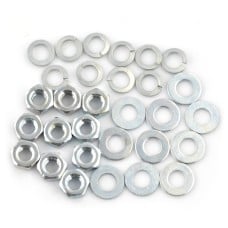 M4 Nuts + Washers - 10 pcs