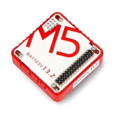 M5Stack akumuliatoriaus modulis 13.2 - akumuliatoriaus dangtelis - 1500mAh - skirtas M5Stack Core - M5Stack M120 kūrimo moduliams