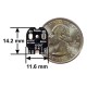 Set of magnetic encoders for micro motors, Side-Entry connector, 2.7-18V, x2, Pololu 4761