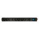 Power strip with protection Armac multi M9 black - 9 sockets - 3m