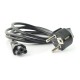 Power cord for 3-pin power supply - length 1.5m