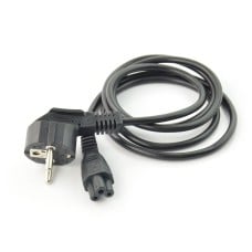 Power cord for 3-pin power supply - length 1.5m