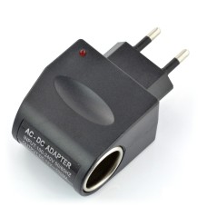 Electric socket adapter for car lighter - 12V/0.5A