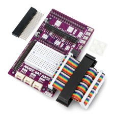 Maker Hat Base - HAT GPIO išplėtimas, skirtas Raspberry Pi 400