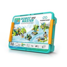 Makerzoid Robomaster Premium Pack - blokelių rinkinys + 10 pamokų scenarijų