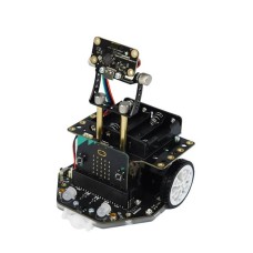 Maqueen Plus V3 – pažangus STEM edukacinis robotas su matriciniu lazeriniu navigacijos įrankiu, skirtas micro:bit – DFRobot MBT0050-AA