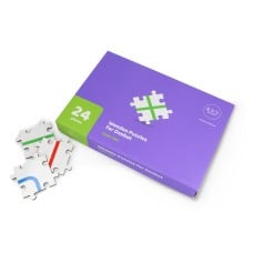 Wooden puzzle for Ozobot robot - Color Set