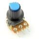 Potentiometer knob blue - 6/14mm - 5 pcs