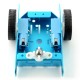 Blue Metal Chassis 2WD 2-Wheel with DC Motor Drive