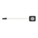Membrane keypad - 1 grey key - self-adhesive