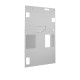 Metalinis galinis dangtelis, skirtas Bambu Lab X1 ir X1C serijos spausdintuvams