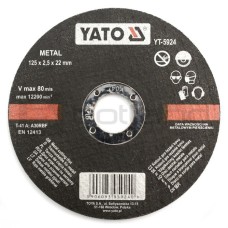 Metal cutting disc Yato YT-5924