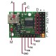 Micro Maestro USB 6 kanalų servo valdiklis – Pololu 1351