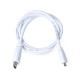 MicroHDMI - HDMI kabelis 2m Baltas