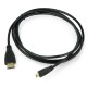 Kabelis MicroHDMI - HDMI Akyga AK-HD-15R 1.5m