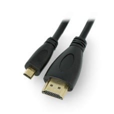 Kabelis MicroHDMI - HDMI Akyga AK-HD-15R 1.5m