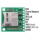 MicroSD card reader module with 5V voltage converter, Pololu 2587