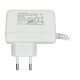 Power supply T6712DV for Raspberry Pi 3B+/3B/2B/Zero, microUSB 5.1V/2.5A, original white