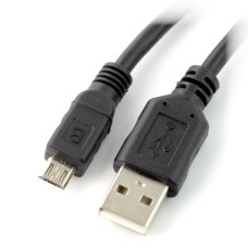MicroUSB cable B - A - 1m