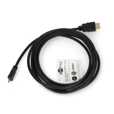 Mikro HDMI – HDMI 2.1 8K kabelis – 3 m – Goobay 74434