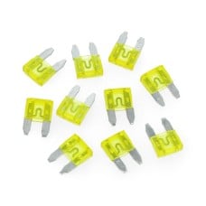 Car Fuse Mini 20A - 10 pcs