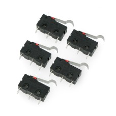 Limit switch mini with a lever - WK621 - 5 pcs