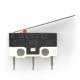 Limit switch mini with straight lever - WK320 - 5 pcs
