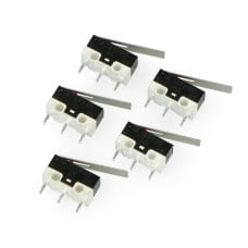 Limit switch mini with straight lever - WK320 - 5 pcs