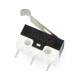 Limit switch with curved lever - WK330 - 5 pcs