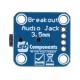 Modulis su TRRS 3.5 mm Jack lizdu - SB Components 27637