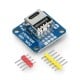 Modulis su A ir C tipo USB lizdais - SB Components 25756